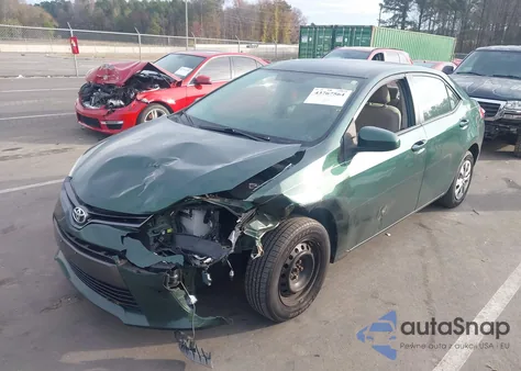 2015 Toyota Corolla Le Eco from USA, damaged, VIN 2T1BPRHE7FC464457